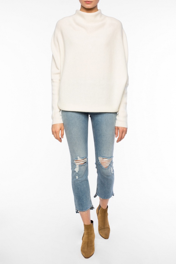 All saints ridley sweater white best sale